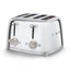 SMEG 50's Retro Style TSF03SSUK 4-Slice Toaster - Stainless Steel
