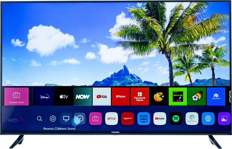 TELEFUNKEN N18 43″ SMART TV UltraSlim Frameless Design 4k UHD LED SMART TV with WebOS