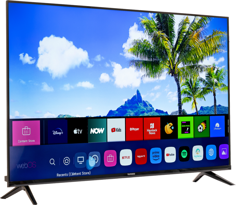 TELEFUNKEN N18 43″ SMART TV UltraSlim Frameless Design 4k UHD LED SMART TV with WebOS