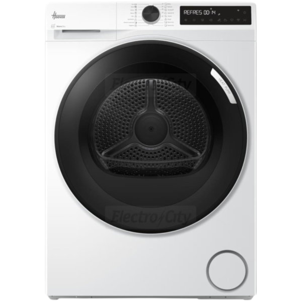 Hoover Pro Dry Series 3 9kg Heat Pump Tumble Dryer – Freestanding, WiFi Connected, A++ Energy, White