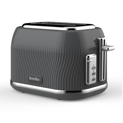 Flow 2 Slice Toaster Grey