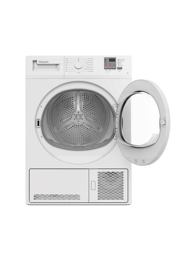 Hotpoint CHDC82WWGDUK Hotpoint Dryer 8Kg Condenser Sensor Dry White 15 Cycles