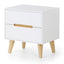 Alicia 2 Drawer Bedside