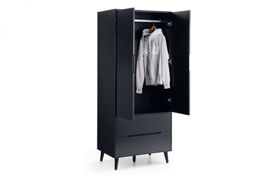 Alicia Combination Wardrobe - Anthracite