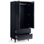 Alicia Combination Wardrobe - Anthracite
