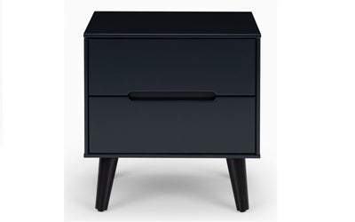 Alicia 2 Drawer Bedside - Anthracite