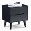 Alicia 2 Drawer Bedside - Anthracite