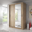 Denmark Small Sliding Door Wardrobe 120cm