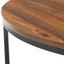 Bellini Round Nesting Coffee Table - Walnut