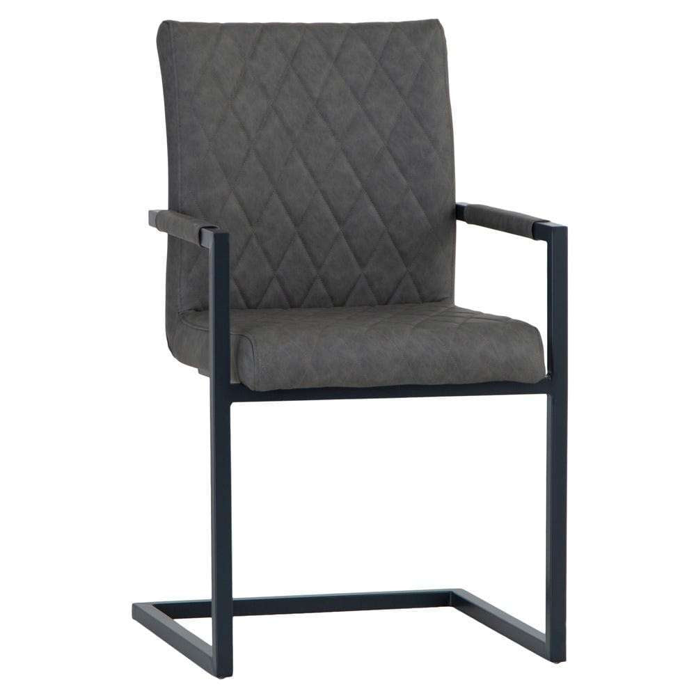 Essentials	Chair Collection - Diamond stitch carver chair