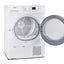 Midea MDG09EH80 8kg Freestanding Heat Pump Dryer, Energy Efficient A++, 16 Programs, Auto-Dry, Anti-Crease, Delay Start, Child Lock, White – Large Capacity Laundry Dryer