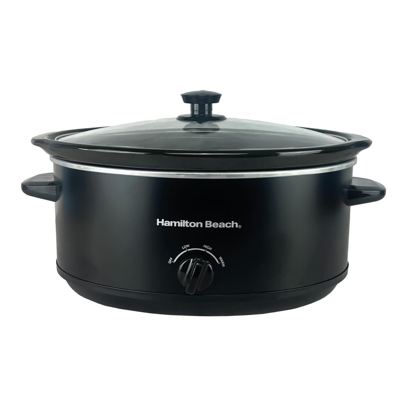 HAMILTON HBSC070B 6.5 Litre Slow Cooker