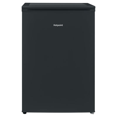 Hotpoint Freestanding 55cm Under Counter Larder Fridge in Black - H55RM1110K1