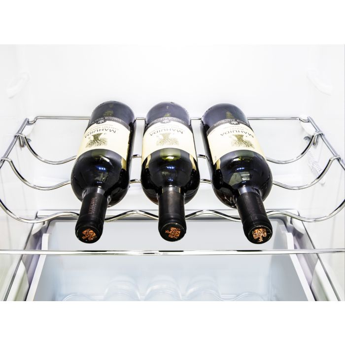 Hisense RIB291F4AWE 177cm High 50/50 Integrated Frost Free Fridge Freezer with Sliding Door Fixing Kit - White - E Rated
