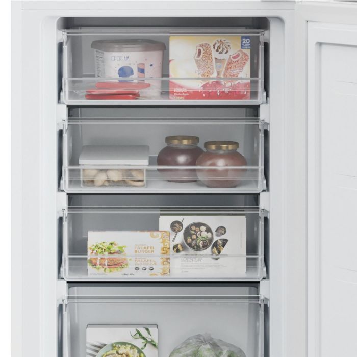 Hoover HVT3CLECKIHB Fridge Freezer – Frost Free, Energy Efficient