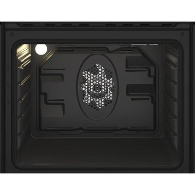 Indesit DII10DIX Built‑In Electric Double Oven – 69 L + 36 L, Twin Grill & Fan Cooking, Stainless Steel