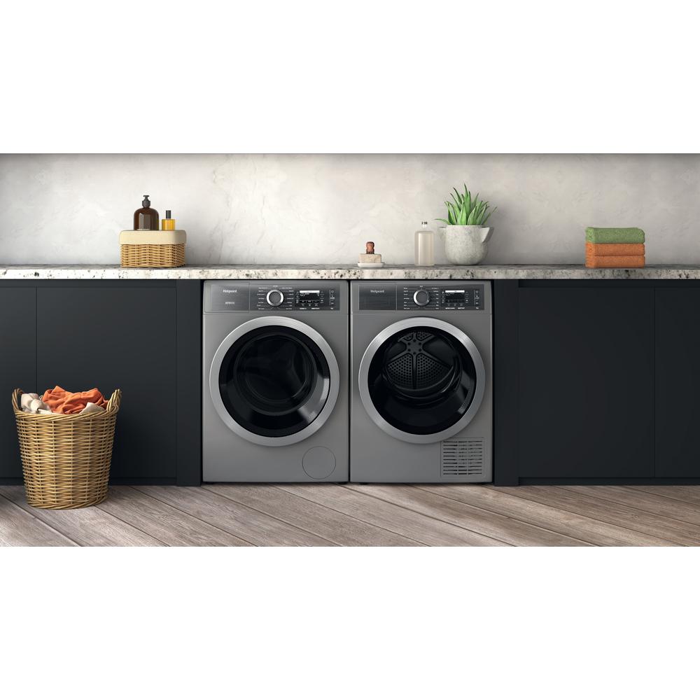 Hotpoint GentlePower 9kg Silver Washing Machine – A-30% Energy Efficient (H899ADSGPOWERUK)
