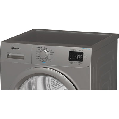 Hotpoint 9kg Heat Pump Tumble Dryer – Silver, 60cm, Steam Technology (CYD92DSSUK)  Why this works: