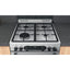Cannon by Hotpoint CD67G0CCX/UK Gas Cooker 60cm - Silver - A+/A+ Rated