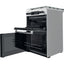 Cannon by Hotpoint CD67G0CCX/UK Gas Cooker 60cm - Silver - A+/A+ Rated