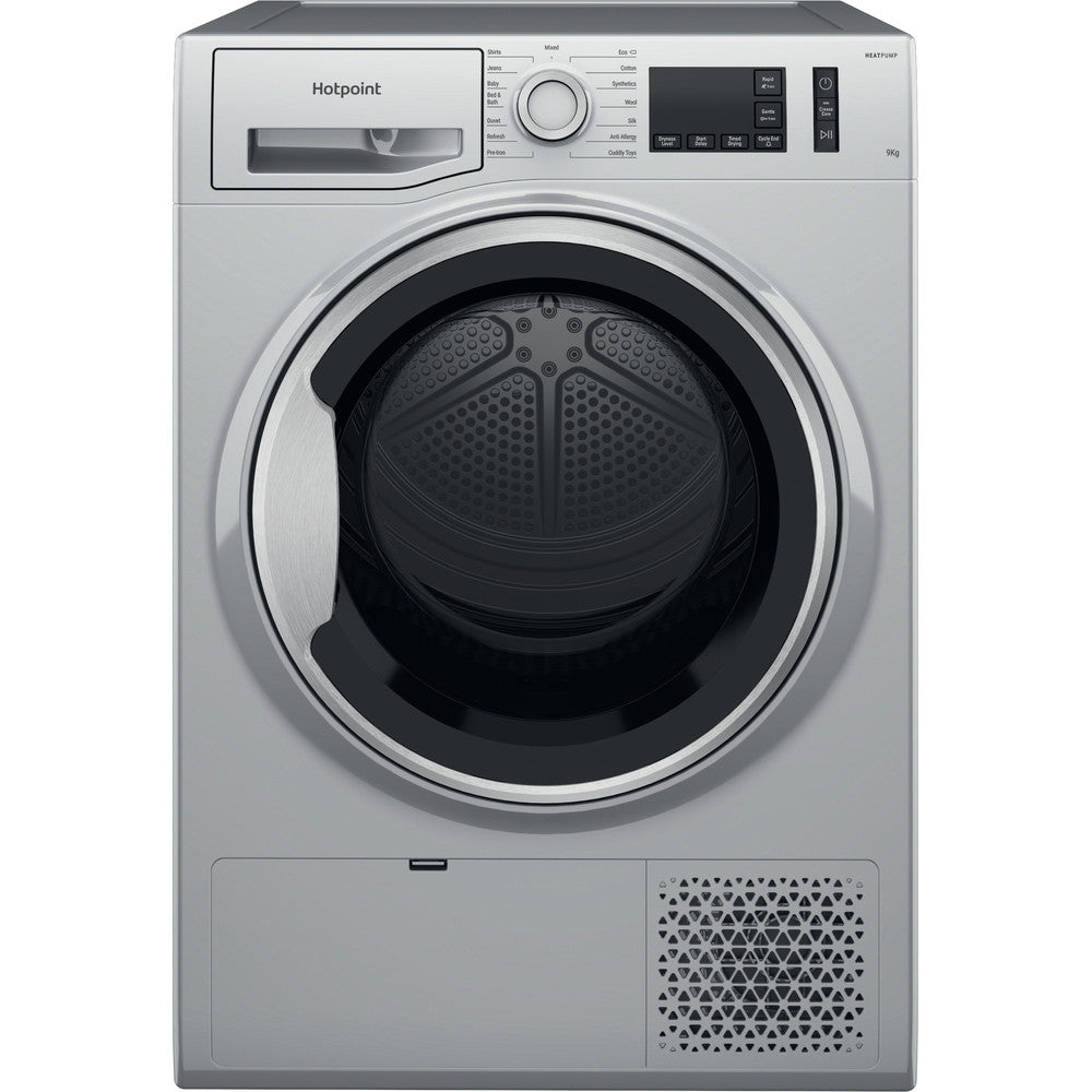 Hotpoint 9Kg Heat Pump Tumble Dryer - Silver - NTM1192SSK