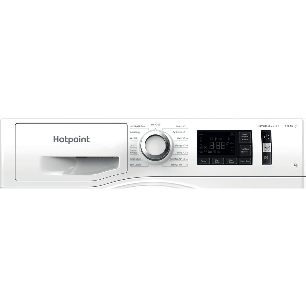 Hotpoint ActiveCare 9kg White Washing Machine – A-20% Energy Efficient (NM11948WCAUK)