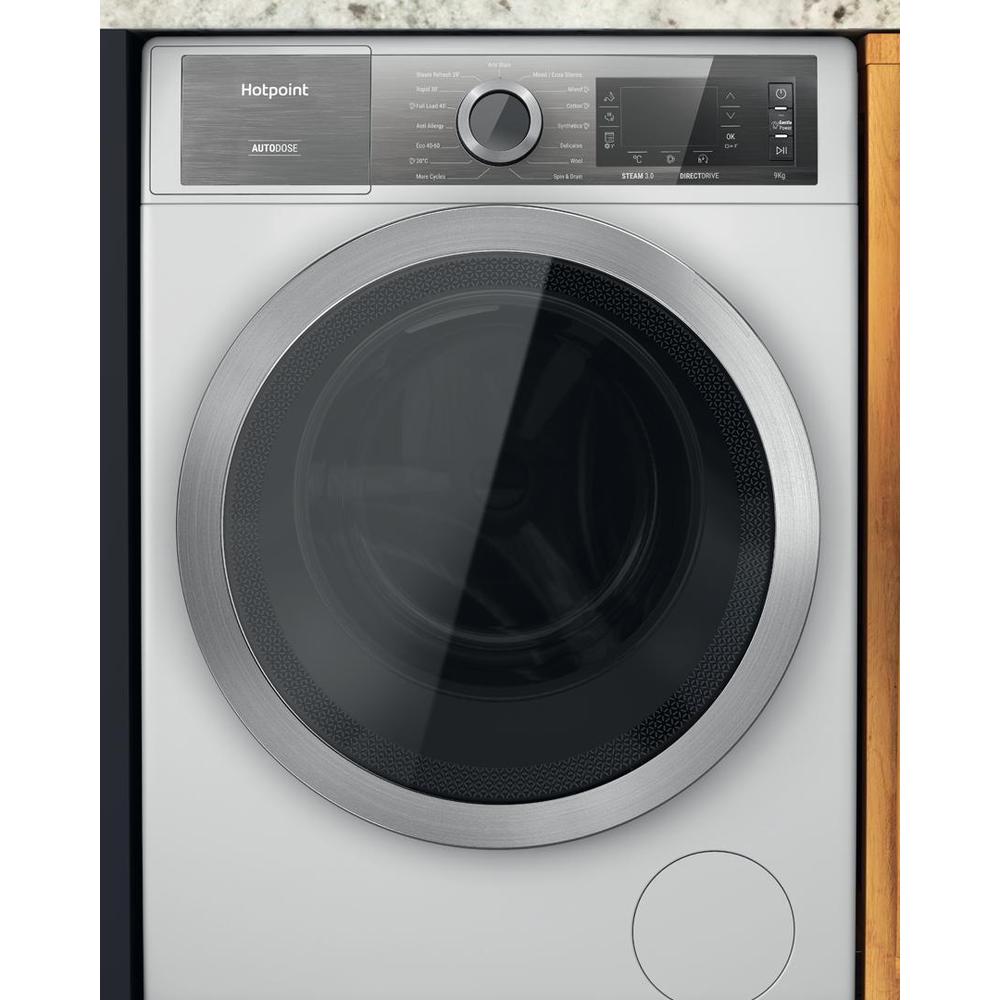 Hotpoint GentlePower 9kg Washing Machine – White, Energy-Saving A-30% (H899ADGPOWERUK)