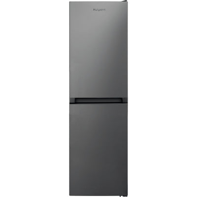 Hotpoint HBNF55181SUK1 50/50 Frost Free Fridge Freezer - Silver