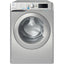 Indesit Push&Go Steam 7kg Silver Washing Machine – Energy Efficient A (BWE71496XSVUK)
