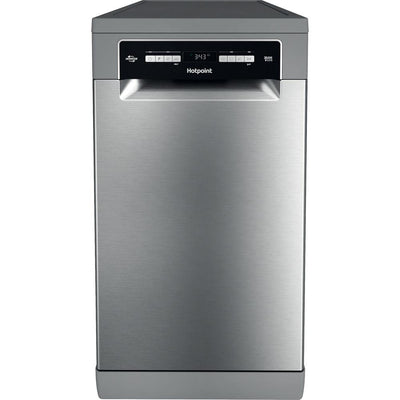 Hotpoint HSFO3T223WXUKN Slimline Freestanding Dishwasher – 10 Place Settings | 9 Programs | 9L Water Use | Stainless Steel