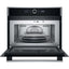 Hotpoint HMW47HMXUK Built-in Microwave with Grill, 40L, 900W Microwave / 1600W Grill, Dynamic Crisp, Stainless Steel, 455mm