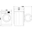 Indesit BWE101486XWUKN 10kg Washing Machine with 1400 rpm - White - A Rated