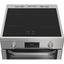 Hotpoint HDE6IDC2X 60cm Electric Double Cooker with Induction Hob – 75L Multiflow Oven, Catalytic Cleaning, A Rated, Stainless Steel