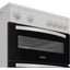 Indesit ITE6VMW 60cm Electric Twin Cooker with Ceramic Hob – Double Oven, 69L Capacity, White