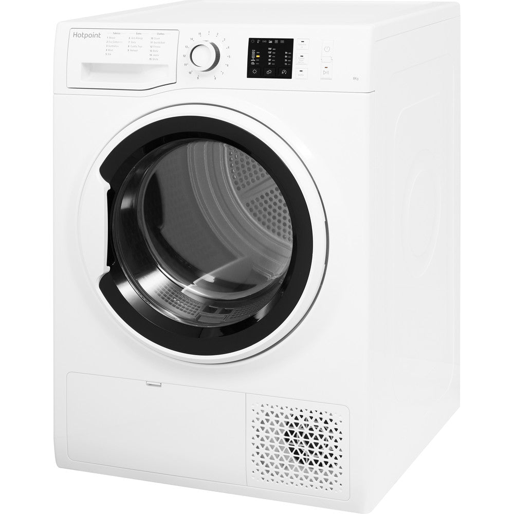 Hotpoint 8Kg Heat Pump Tumble Dryer -White- NTM1081WK