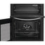 Indesit ITE6VMW 60cm Electric Twin Cooker with Ceramic Hob – Double Oven, 69L Capacity, White