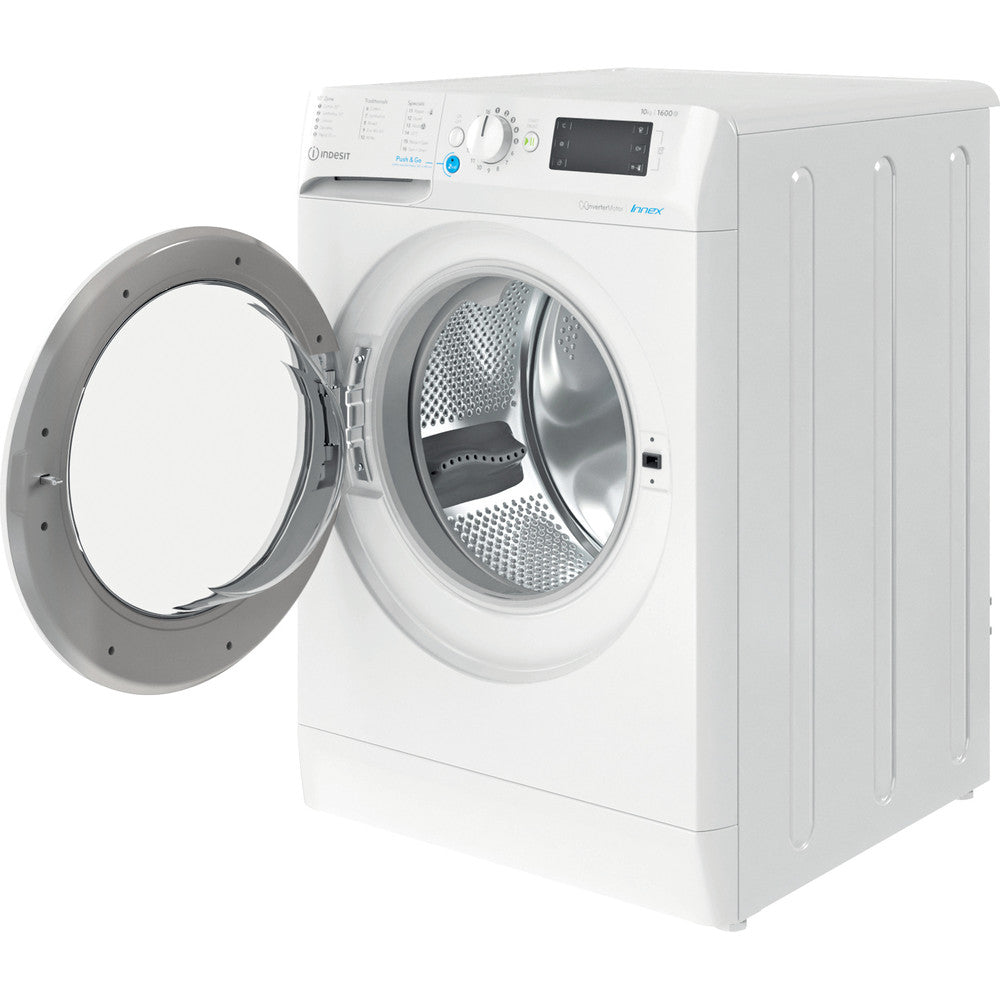 Indesit BWE101685XWUKN 10kg Washing Machine with 1600 rpm - White - B Rated