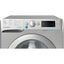Indesit Push&Go Steam 7kg Silver Washing Machine – Energy Efficient A (BWE71496XSVUK)