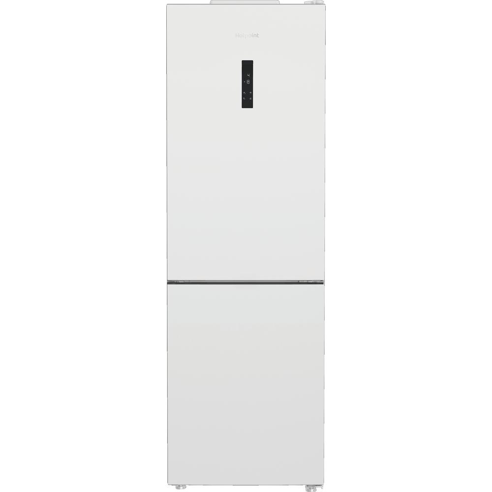 Hotpoint 316L 60/40 Freestanding Dual No Frost Fridge Freezer with Even Flow Cooling – White, 60cm (HPK26363W4UK)
