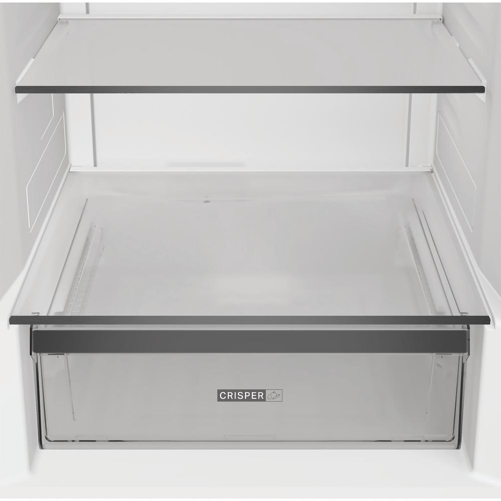 Whirlpool WHK26403XBR6UK 355 L Dual No Frost 70/30 Fridge Freezer – Dark Inox | 59.5 cm Freestanding with FreshLock & Inverter Compressor