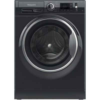 Hotpoint ActiveCare 9kg Black Washing Machine – A-20% Energy Efficient (NM11948BCAUK)