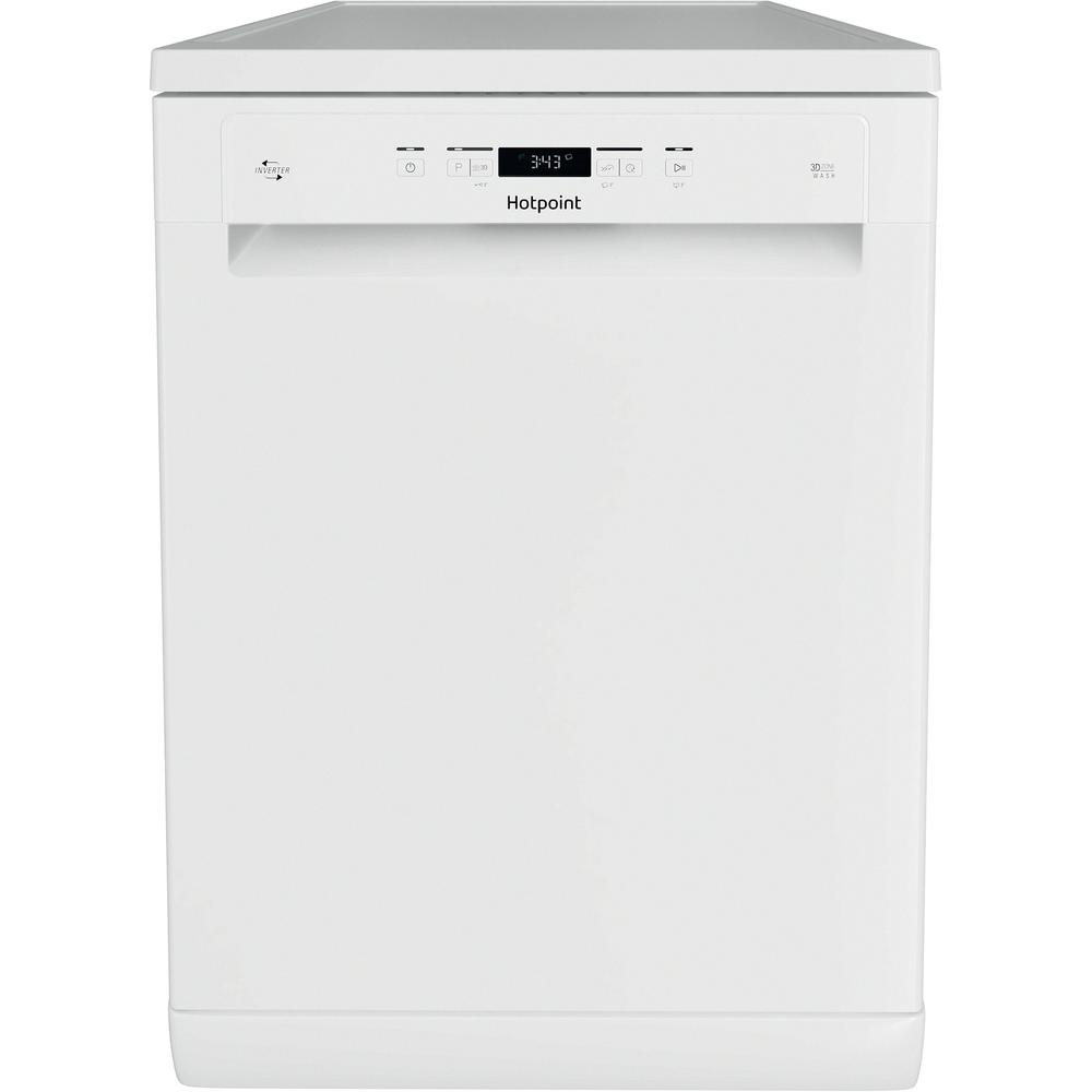 Hotpoint HFC3C26WCUK Full-Size Freestanding Dishwasher – 14-Place, 9.5 L Water Use, 7 Programmes, White