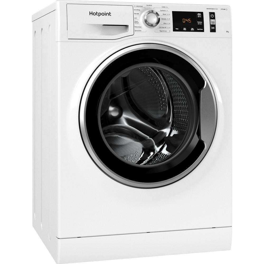 Hotpoint ActiveCare 9kg White Washing Machine – A-20% Energy Efficient (NM11948WCAUK)