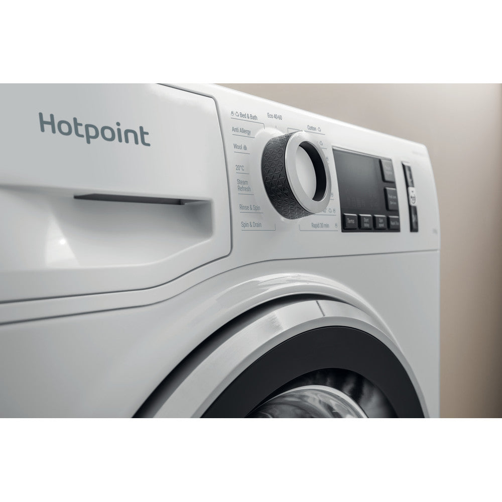 Hotpoint NM11946WCAUKN 9kg Washing Machine with 1400 rpm - White - A Rated