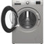 Indesit IP846SPUSHGOUK Push&Go 8kg 1400 Spin Washing Machine with Steam Technology – Silver, Rapid Cycles, A-Rated