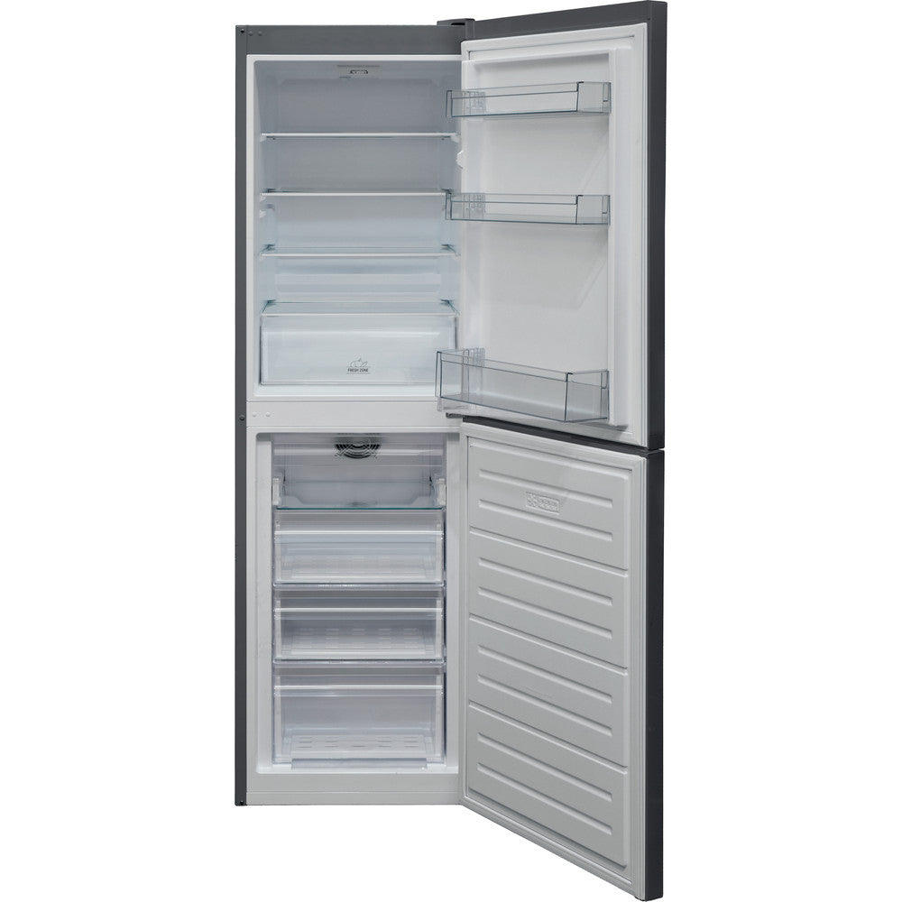Hotpoint HBNF55181SUK1 50/50 Frost Free Fridge Freezer - Silver