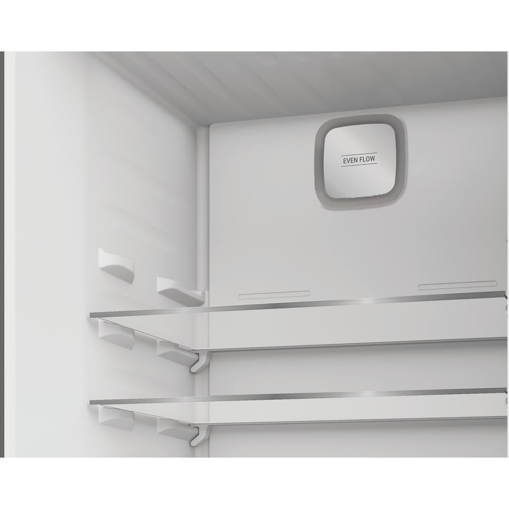 Hotpoint 316L 60/40 Freestanding Dual No Frost Fridge Freezer with Even Flow Cooling – White, 60cm (HPK26363W4UK)