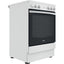 Indesit Electric Cooker with Ceramic Hob - White - A Rated - IS67V5KHW/UK