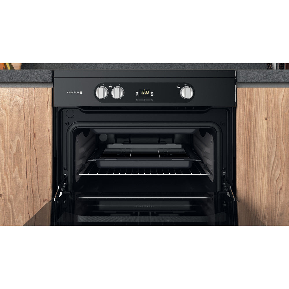 HOTPOINT  60 cm Electric Induction Cooker - HDM67I9H2CB/UK- Black