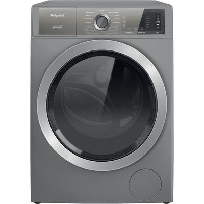 HOTPOINT GentlePower H8W046SBUK 10kg Washing Machine with 1400 rpm - Silver - A Rated